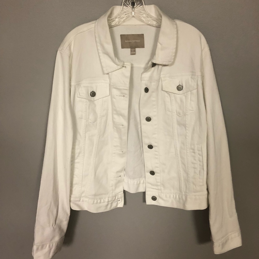 White Jean Jacket
